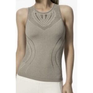 ALO Lark Tank Top Women's Sz Small Brown Athletic Casual